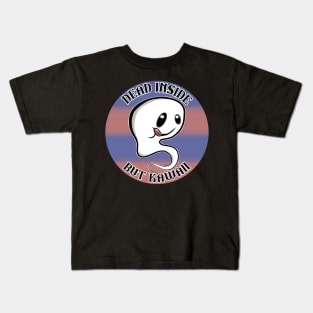 Dead inside but Kawaii Ghost Kids T-Shirt